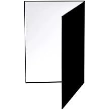 Photography Reflector Cardboard, Light Control Board for Studio Photography (1 Pack, 12 x 8 Inch)