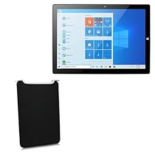 BoxWave Case Compatible with PiPO W12 - SlipSuit, Soft Slim Neoprene Pouch Protective Case Cover - Jet Black
