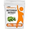 Butterbur Extract Powder - Butterbur Supplements, Antioxidants Supplement - Vegan & Gluten Free, 150mg per Serving, 250g (8.8 oz) (Pack of 1)