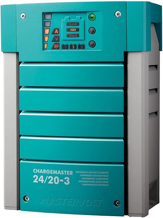 MasterVolt 44020200 ChargeMaster Battery Charger, 24/20-3