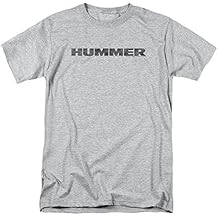 Hummer Distressed Hummer Logo Mens Short Sleeve Shirt