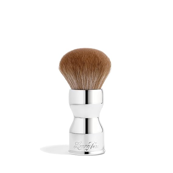 Loving Tan Flawless Blending Brush - Self Tanning Streak-Free Application, Ultra-Soft Vegan Bristles, Perfect for Tanning Hands & Feet, Free-Standing, Cruelty-Free, Use with Mousse or Cream