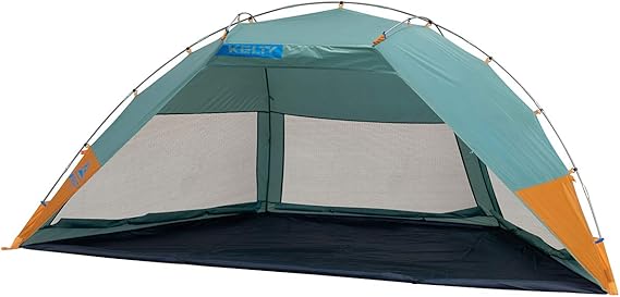 Kelty Cabana Beach Cabana with Adjustable Side Walls and Windows, Easy Fast Setup, Sturdy Frame, Shade and Sun Protection, Built to Last | Adjustable Side Walls
